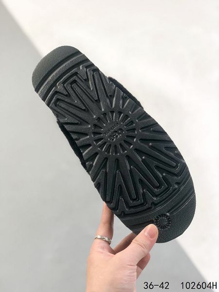 UGG W NEUEL 系列 秋冬新款防污系列 女款保暖毛毛舒適便鞋半拖鞋