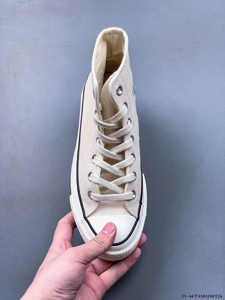 Converse x Stussy 1970s 2023新款 聯名小香風亞麻男女款高幫帆布鞋