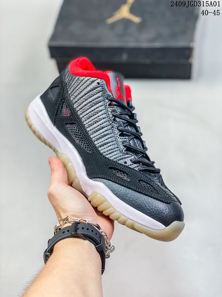 Jordan Air Jordan 11 Low Diffused Blue 防滑 低幫 復古籃球鞋 2024男款