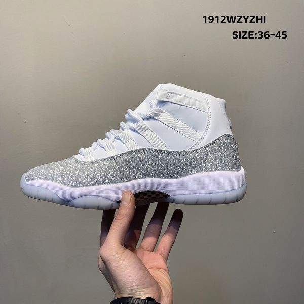 nike air jordan 11 2019新款 喬丹11代滿天星情侶款籃球鞋