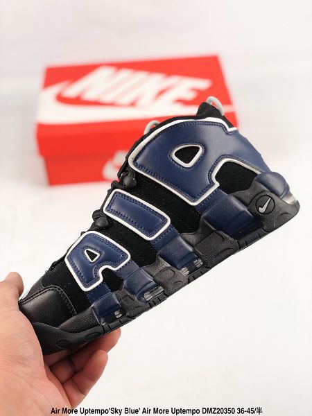 Nike Air More Uptempo 2021新款 皮蓬AIR大字母男女款籃球鞋