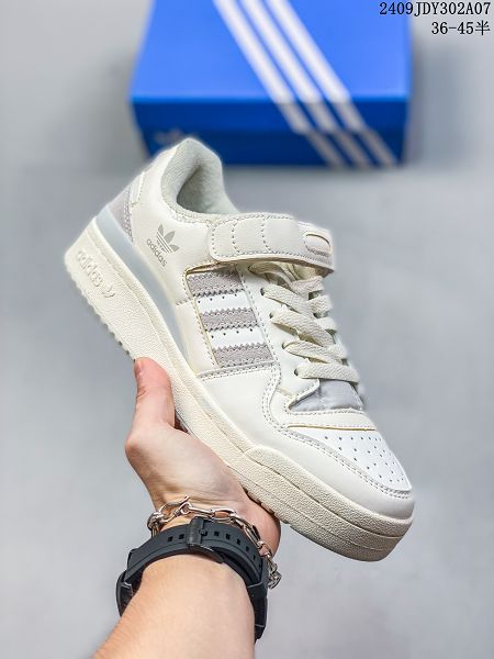 adidas Forum 84 Low 2024男女生低幫摩術貼 百搭潮流休閒運動板鞋