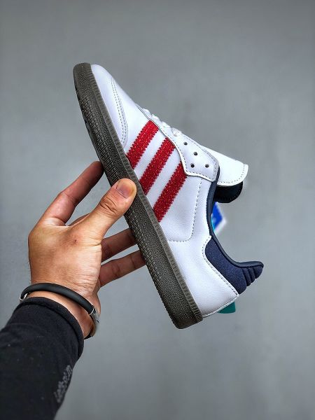 Adidas Originals Samba OG 2024新款男女生森巴舞系列低幫休閒運動板鞋