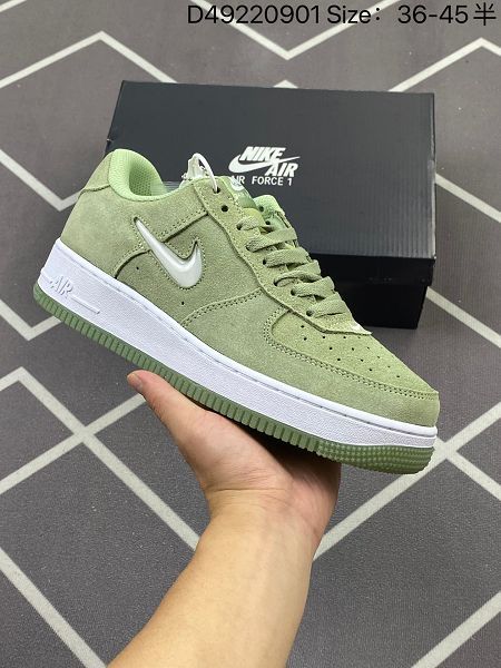 Nike Air Force 1 '07 Low 空軍一號含氣墊 2024男女生低幫百搭厚底增高休閒運動板鞋