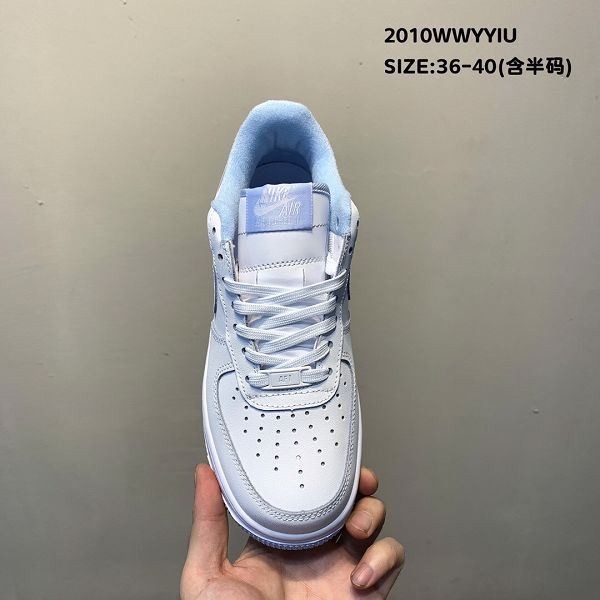 Nike Wmns Air Force 1 GS 2020新款 空軍一號經典低幫女生休閒板鞋 帶半碼