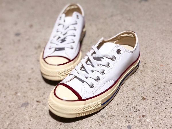 Converse 1970s 2020新款 歐陽娜娜上腳情侶款皮面低幫板鞋