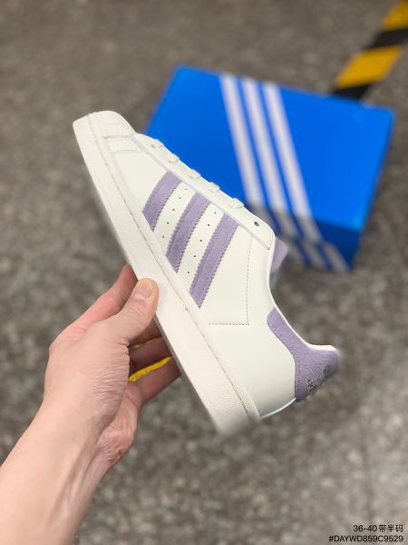 Adidas Originals Superstar 2022新款 貝殼頭經典女款休閒板鞋