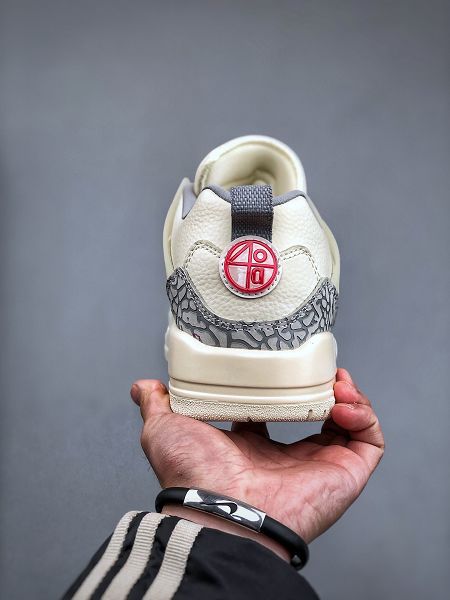 Air Jordan Spizike Low 合體元素復古白配色 2024全新男女款休閒籃球鞋