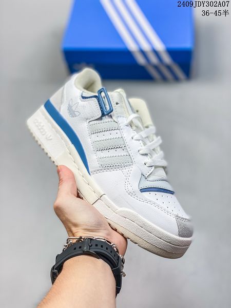 adidas Forum 84 Low 2024男女生低幫摩術貼 百搭潮流休閒運動板鞋