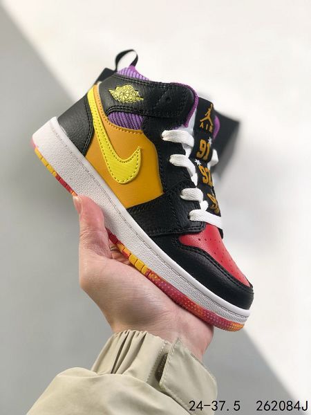 Nike Air Jordan 1 Retro High OG Bred Toe 高幫休閒文化運動籃球鞋童鞋