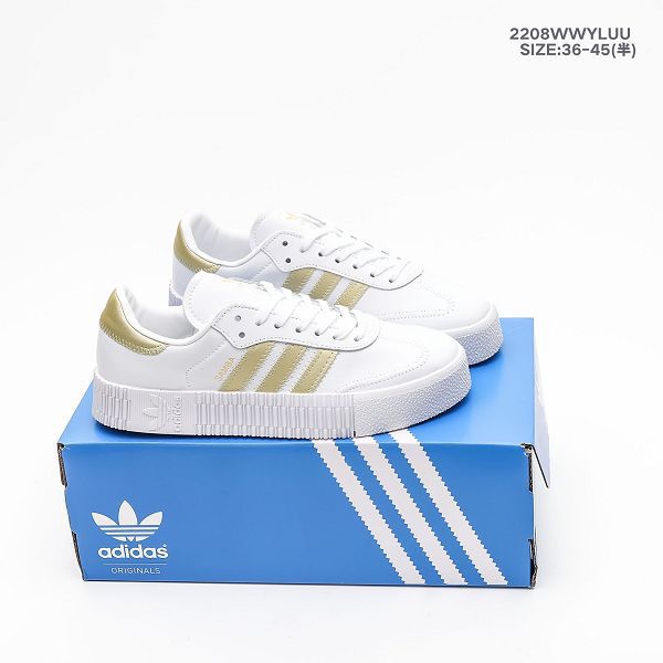 Adidas Superstar 2022新款 SAMBA厚底三葉草男女款休閒板鞋