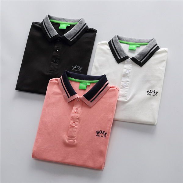 hugo boss polo衫 2022新款 雨果博斯翻領短袖polo衫 MG8227款