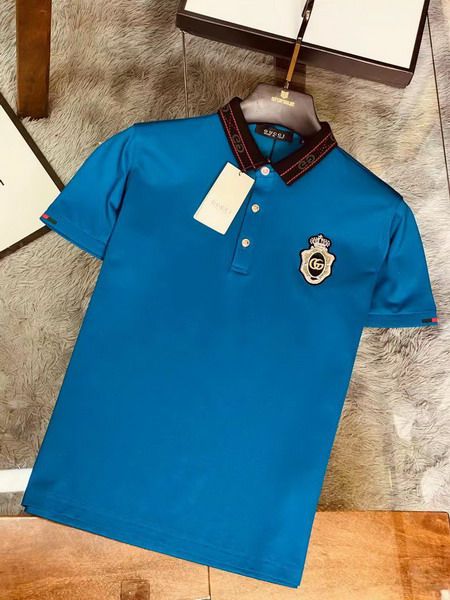 gucci polo衫 2021新款 古馳翻領短袖polo衫 MG0319款