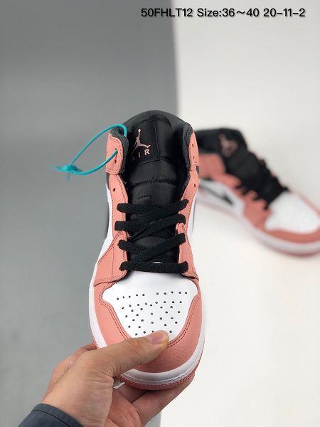 nike air jordan 1 2020新款 喬丹一代經典款女生高幫籃球鞋