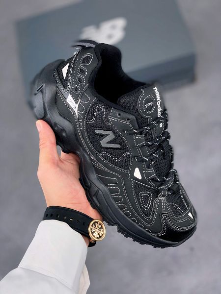 New Balance ML703系列 2020新款 黑銀武士3M復古老爹風山系越野跑旅遊鞋