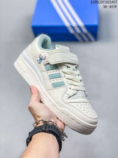 adidas Forum 84 Low 2024男女生低幫摩術貼 百搭潮流休閒運動板鞋