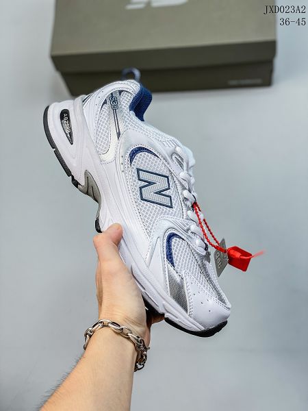 New Balance MR530系列 2022新款 復古老爹風網布跑步男女款休閒運動鞋