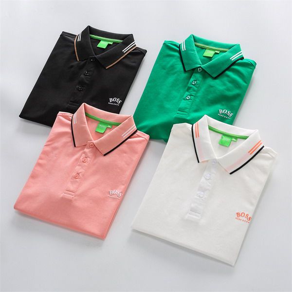 hugo boss polo衫 2022新款 雨果博斯翻領短袖polo衫 MG8239款