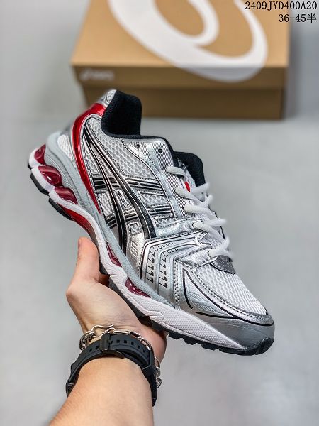 Asics Gel-Kayano 14 2024男女生運動休閒透氣專業緩震慢跑鞋