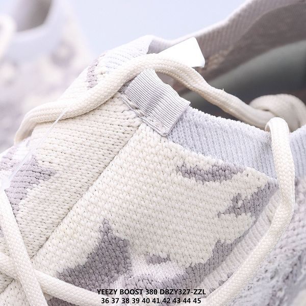 Adidas Yeezy Boost 380 2021新款 椰子情侶款復古老爹慢跑鞋