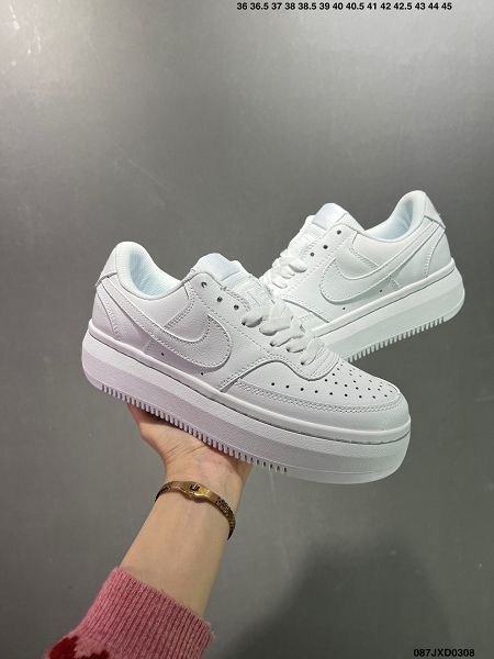 Nike Court Vision Alta LTR Low 2024新款男女生學院視覺阿爾塔系列鬆糕休閒運動皮革厚底板鞋