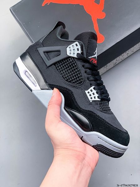 Air Jordan 4 2022新款 喬丹4代男女款中幫復古休閒籃球鞋