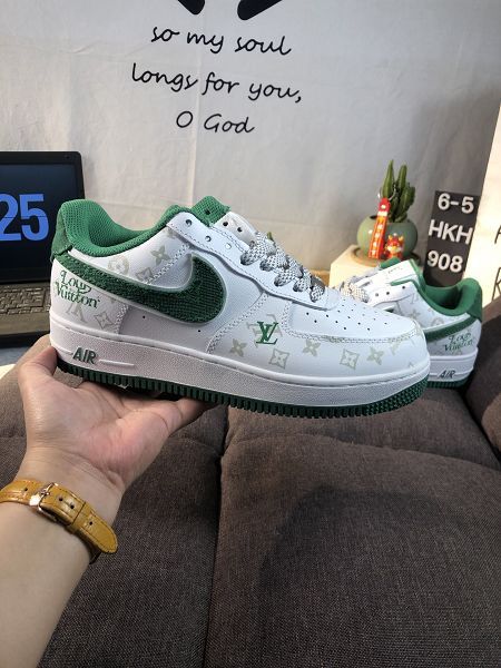 Nike Air Force 1 Low 2024最新男女生空軍一號低幫 LV聯盟百搭休閒運動板鞋