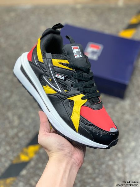 Fila Heritage Fluid 2022新款 山系血管系列貓爪老爹男女款運動慢跑鞋