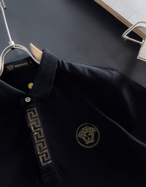 versace polo衫 2022新款 凡賽斯翻領短袖polo衫 MG1005款