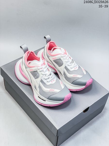 BALENCIAGA 3XL Sneakers 3+系列 2024男女生低幫復古闊型底姥爹風潮流百搭休閒慢跑鞋