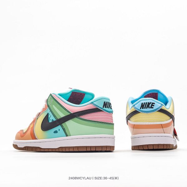 Nike SB Dunk Low 《七龍珠 》系列主人公「貝吉塔」聯名配色 2024男女生低幫休閒運動滑板板鞋