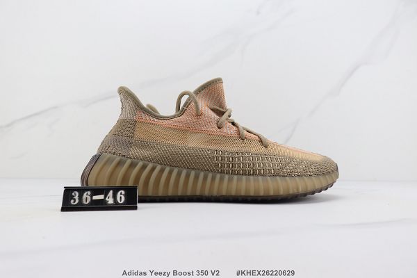 Adidas Yeezy Boost 350 V2 2022新款 三葉草椰子爆米花男女款緩震跑步鞋46