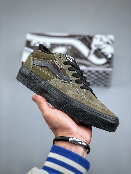 Vans Rowan 2023全新男女款綠色職業滑板鞋