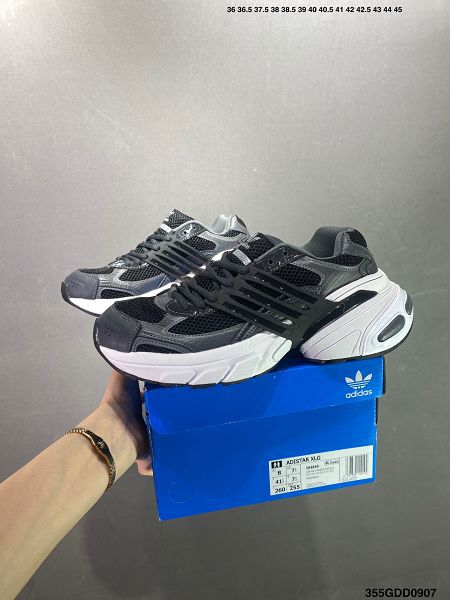 ADIDAS XLG 2024新款男女生網面厚底增高老爹鞋