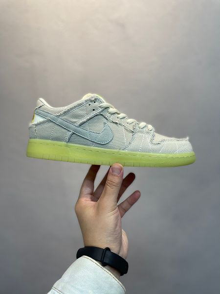 NK SB Dunk Low 2021新款 米白木乃伊夜光大底低幫男女款運動休閑板鞋