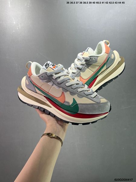 Sacai x Nike VaporWaffle 聯名款 華夫3.0 潮流休閒增高運動鞋 2024新款情侶鞋