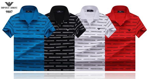 armani polo衫 2021新款 亞曼尼翻領短袖polo衫 MG9807款