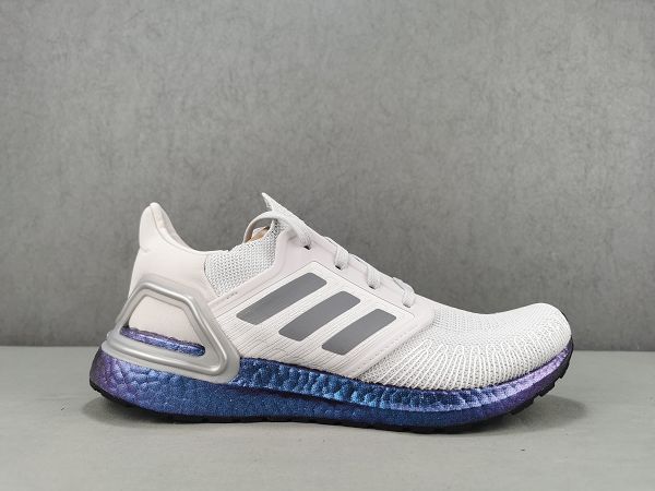 adidas ultra boost 6.0 2020新款 爆米花底情侶款慢跑鞋 帶半碼