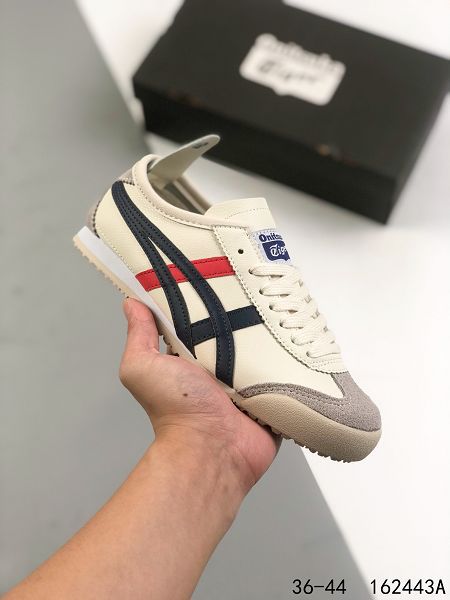 Asics Onitsuka Tiger mexico66 7代 2021新款 亞瑟士鬼冢磨耐防橡滑膠底男女跑步鞋