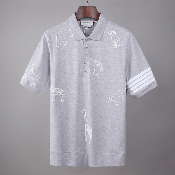 thom browne polo衫 2021新款 湯姆·布朗翻領短袖polo衫 MG0318款