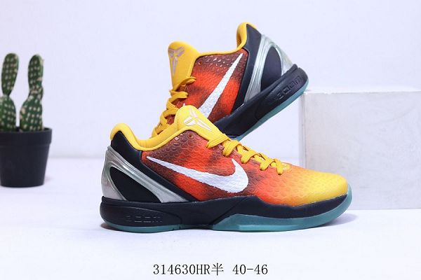 Nike Zoom Kobe VI 2021新款 科比六代男款低幫運動籃球鞋 帶半碼