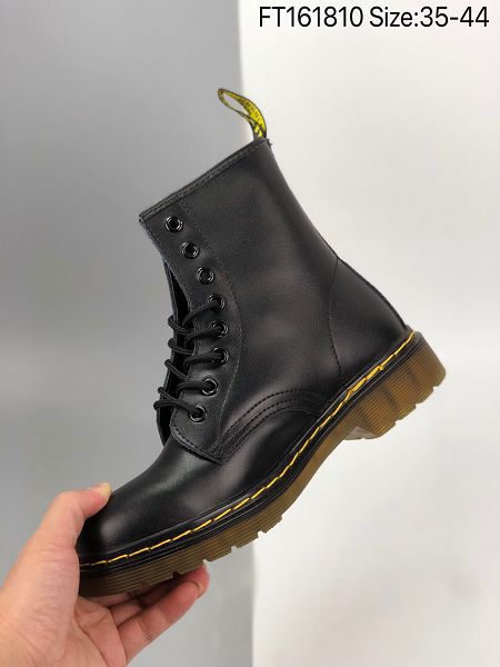 Dr.Martens 2023新款 馬丁大夫松糕高幫英倫騎士朋克復古機車厚底粗跟馬丁靴