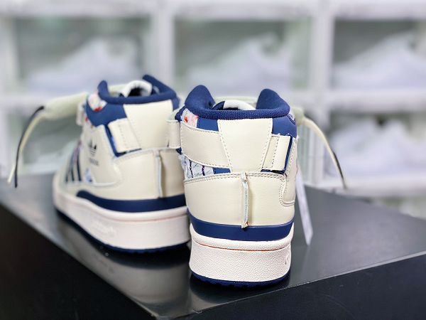 Adidas Originals Forum 84 Mid 2023新款 羅馬系列魔術貼男女款運動板鞋