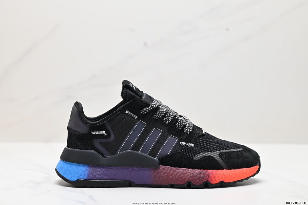 adidas 三葉草 NITE JOGGER 經典運動跑鞋 2024新款男女鞋夜行者