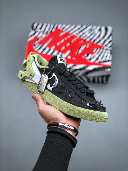 Acronym x Nike Blazer Low 2022新款 機能風耐磨低幫男女款休閒板鞋