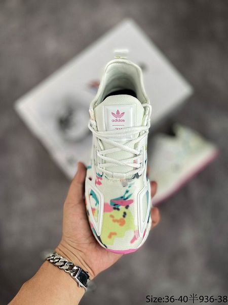 Adidas Originals ZX 2K Boost 2021新款 女款街頭經典板鞋 帶半碼