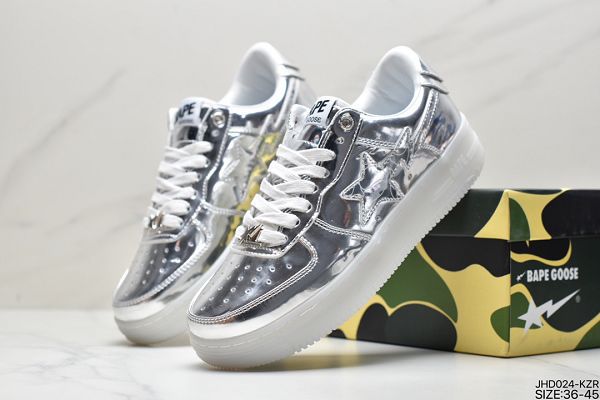 Bape Sta Tokyo 2022新款 潮流教父nigo男女款內置全掌氣墊滑板鞋