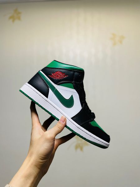 Air Jordan 1 Mid Island Green 2022新款 AJ1喬丹1代男女款中幫板鞋