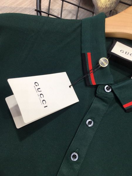 gucci polo衫 2021新款 古馳高品質翻領短袖polo衫 MG0522款