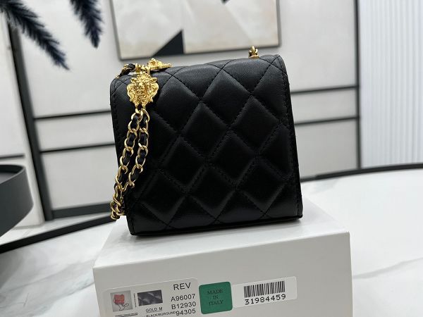 chanel包包 香奈兒2023新款手提包 DSA96007羊皮菱格單肩斜挎包